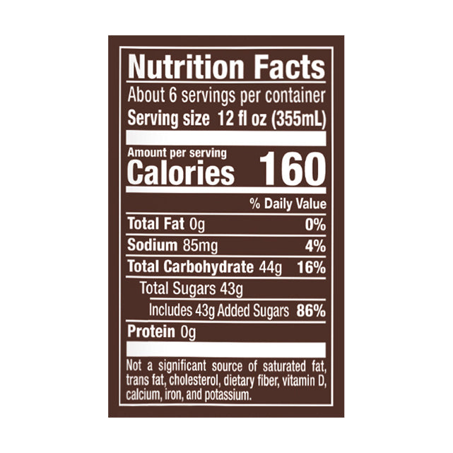 A&W No Caffeine Root Beer Soda 2 lt Bottle