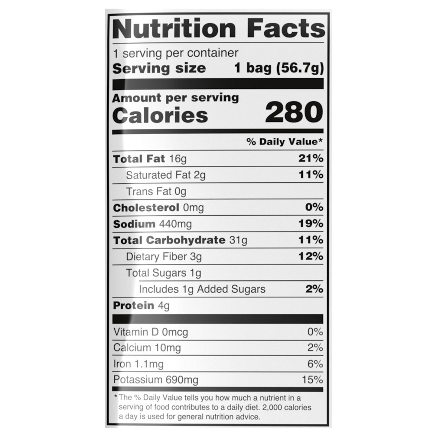 2 oz Tims Jalapeno Kettle Chip