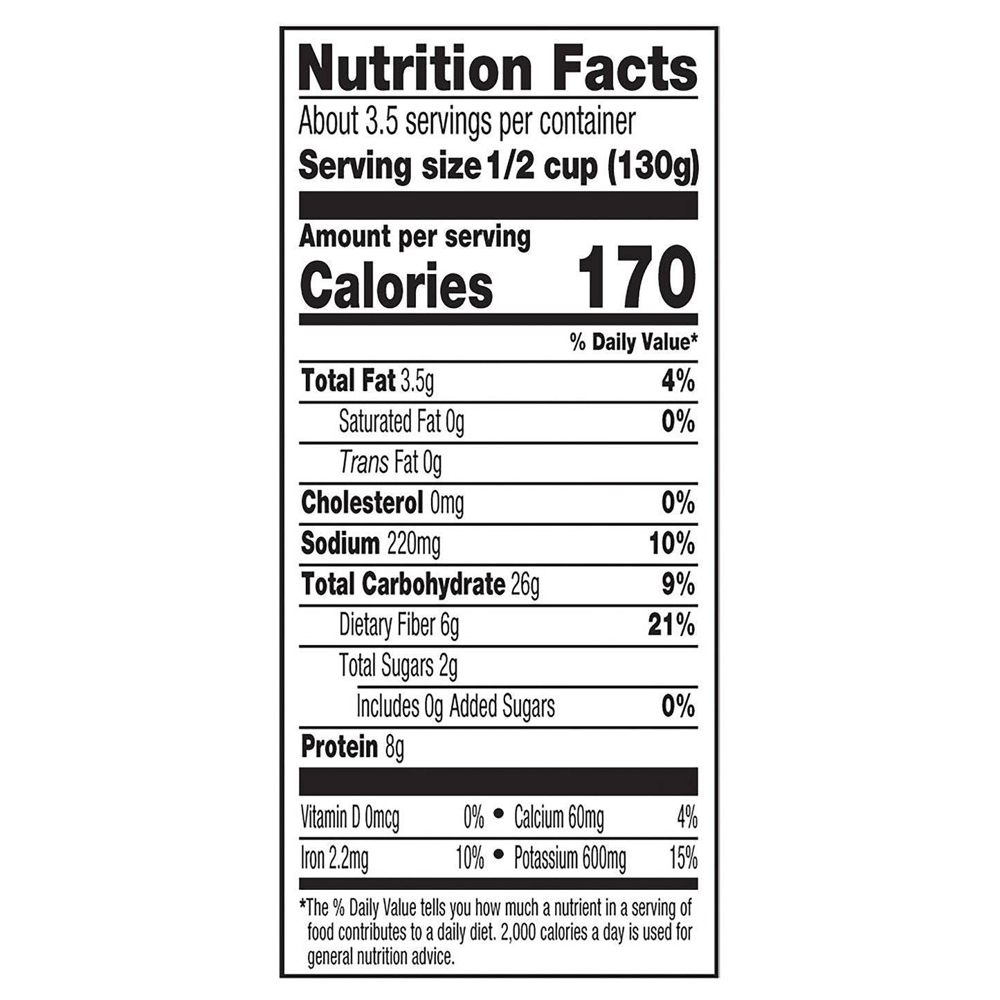 Light in Sodium Refried Black Beans