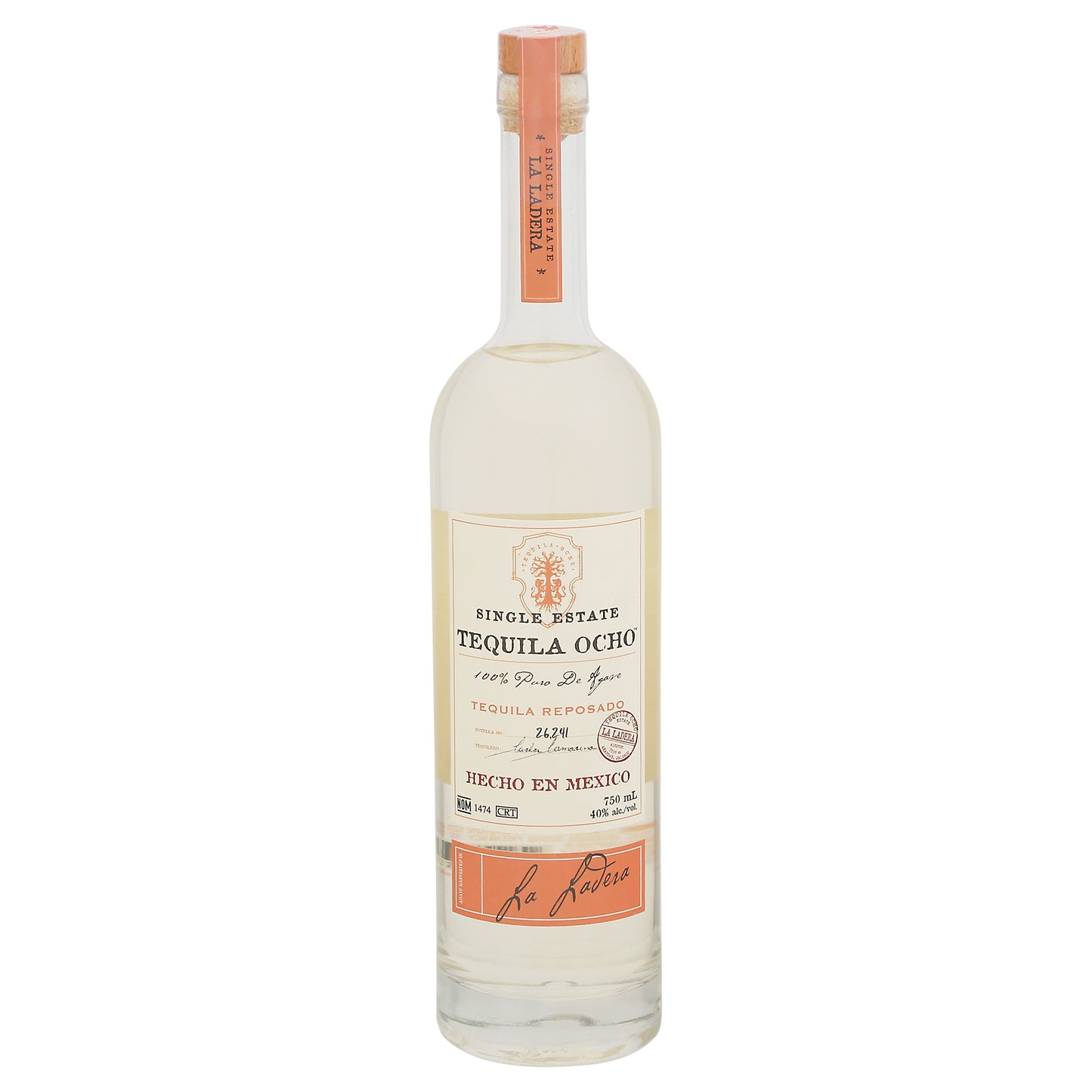Single Estate Tequila Ocho Tequila Reposado 750 ml
