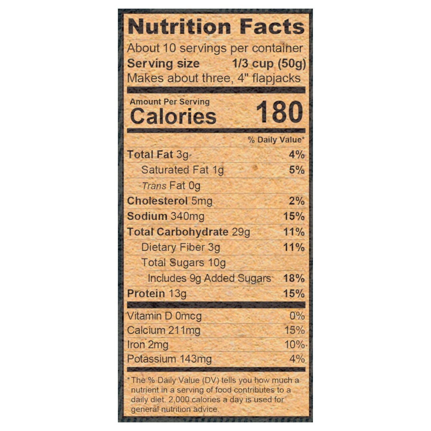 Flapjack & Waffle Mix, Chocolate Chip, 18 oz