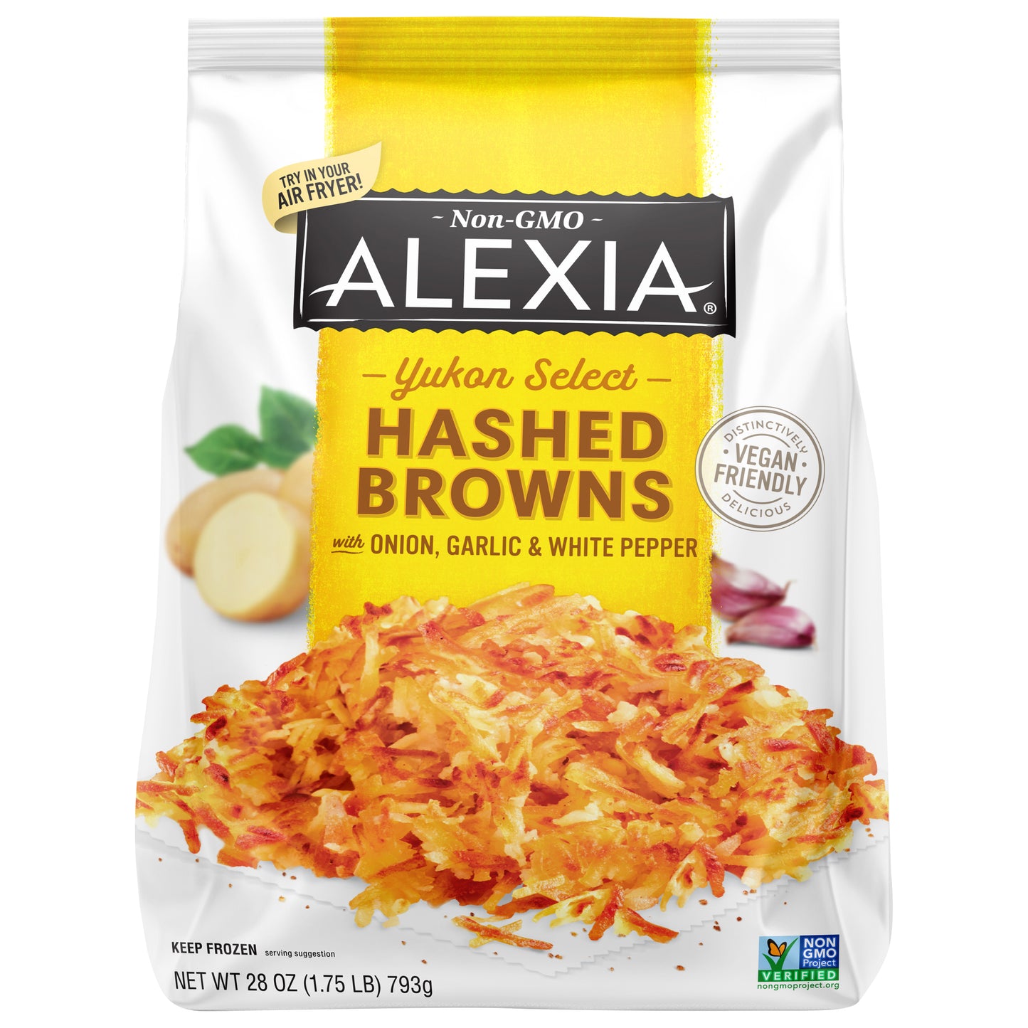 Alexia Yukon Select Hashed Browns 28 oz