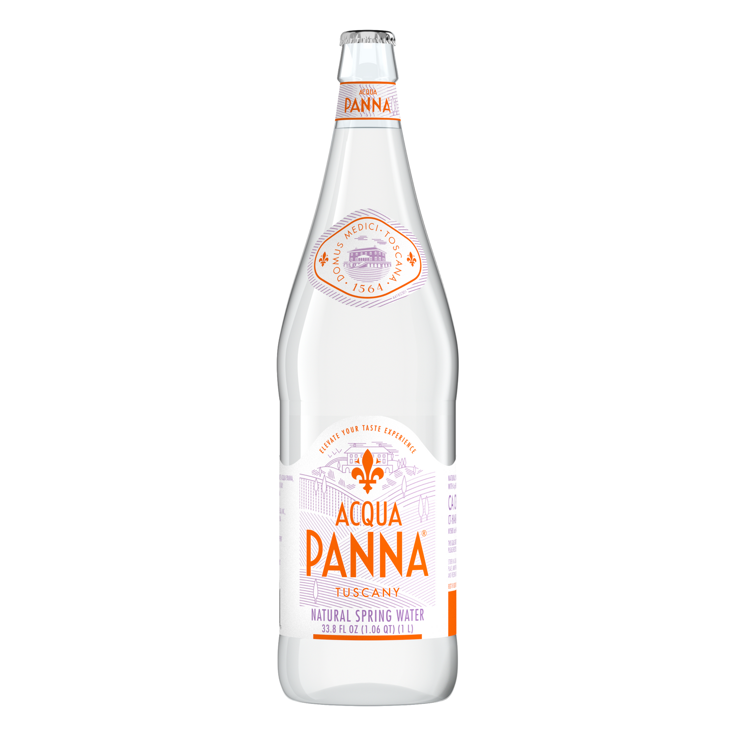ACQUA PANNA Natural Spring Water 33.8 fl. oz. Bottle