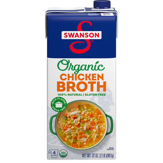 Swanson Organic Broth 32 oz