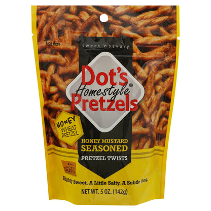 Dot's Homestyle Pretzels Honey Mustard Seasoned Pretzel Twists 5 oz