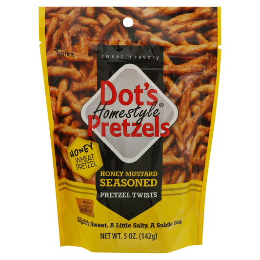 Dot's Homestyle Pretzels Honey Mustard Seasoned Pretzel Twists 5 oz
