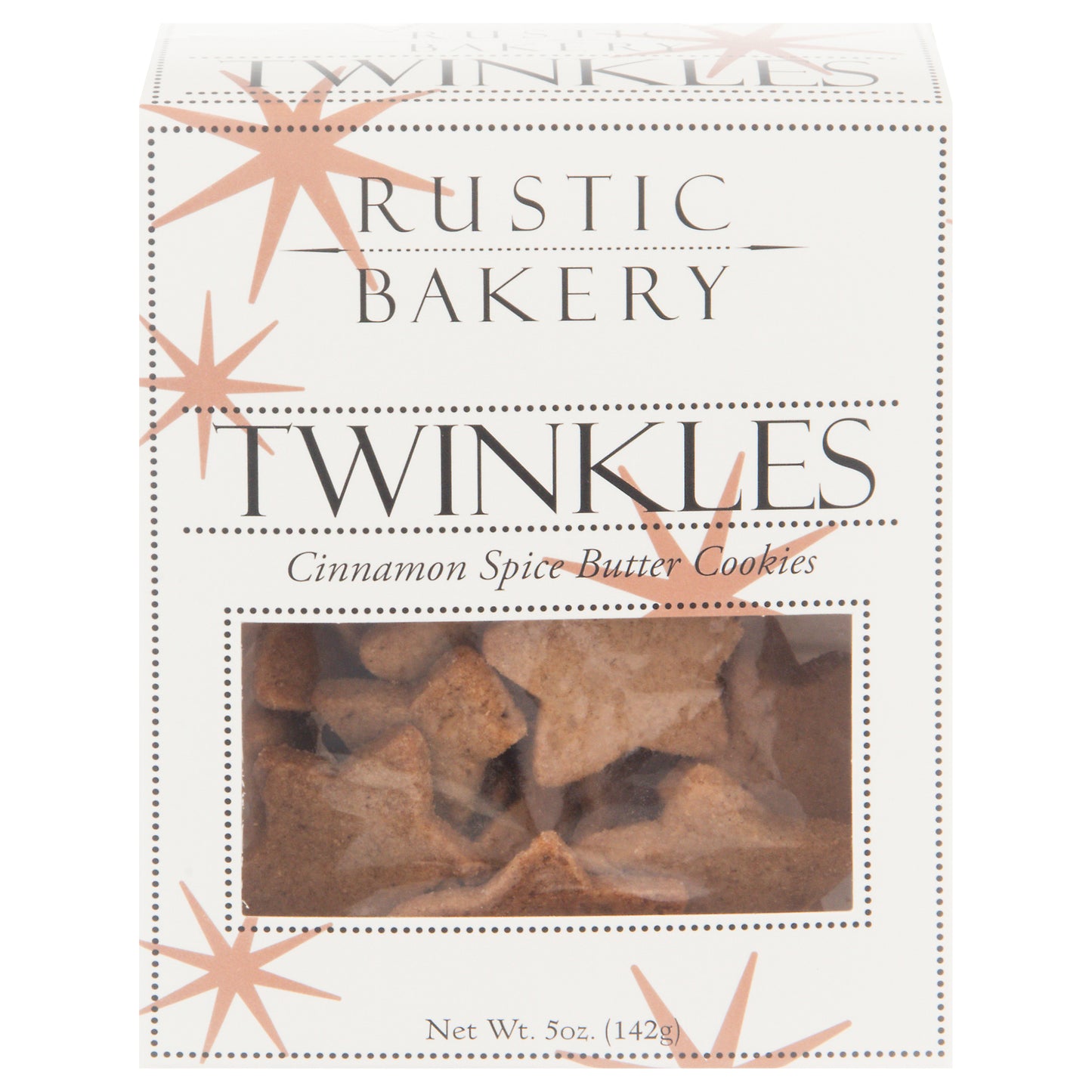 Rustic Bakery Twinkles Cinnamon Spice Butter Cookies 5 oz