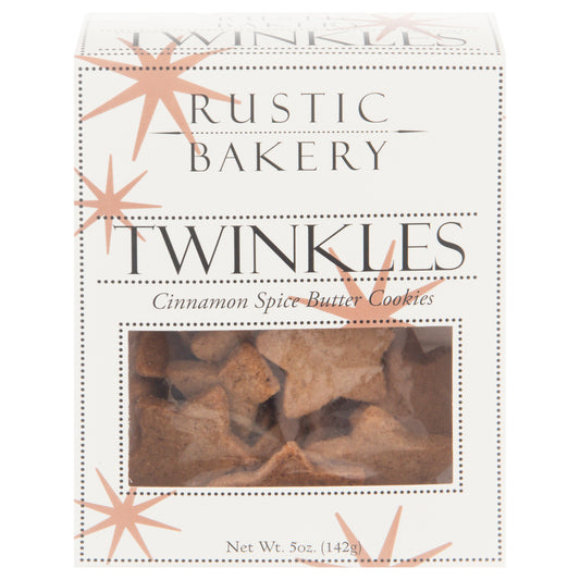 Rustic Bakery Twinkles Cinnamon Spice Butter Cookies 5 oz