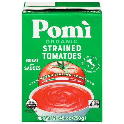 Pomi Strained Organic Tomatoes 26.46 oz