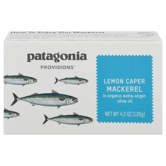 Patagonia Provisions Lemon Caper Mackerel 4.2 oz