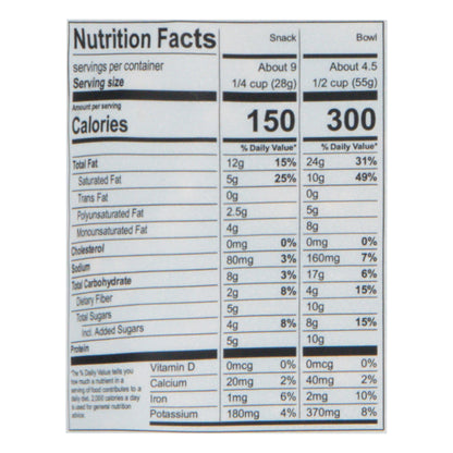 Grandy Organics Coconola Grain Free Peanut Butter Granola 9 oz