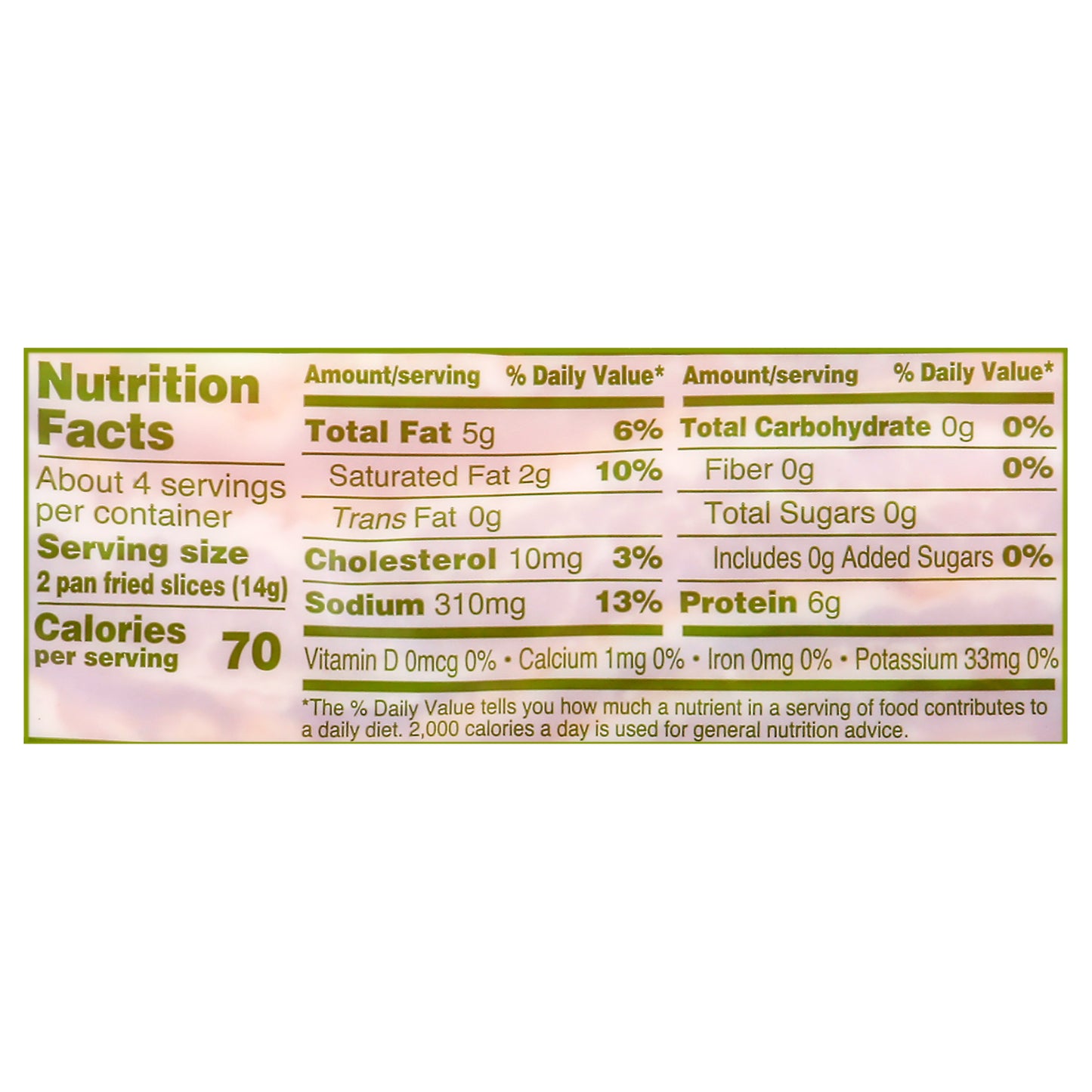Applegate Naturals No Sugar Uncured Hickory Smoked Bacon 8 oz