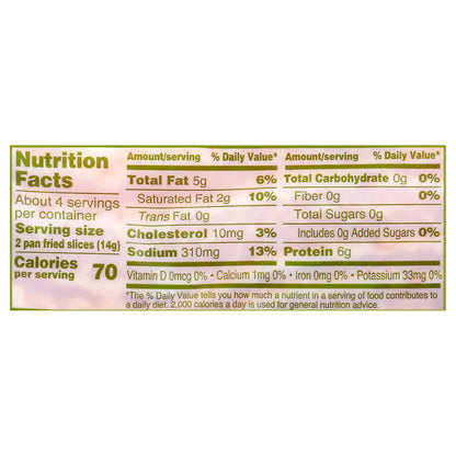 Applegate Naturals No Sugar Uncured Hickory Smoked Bacon 8 oz