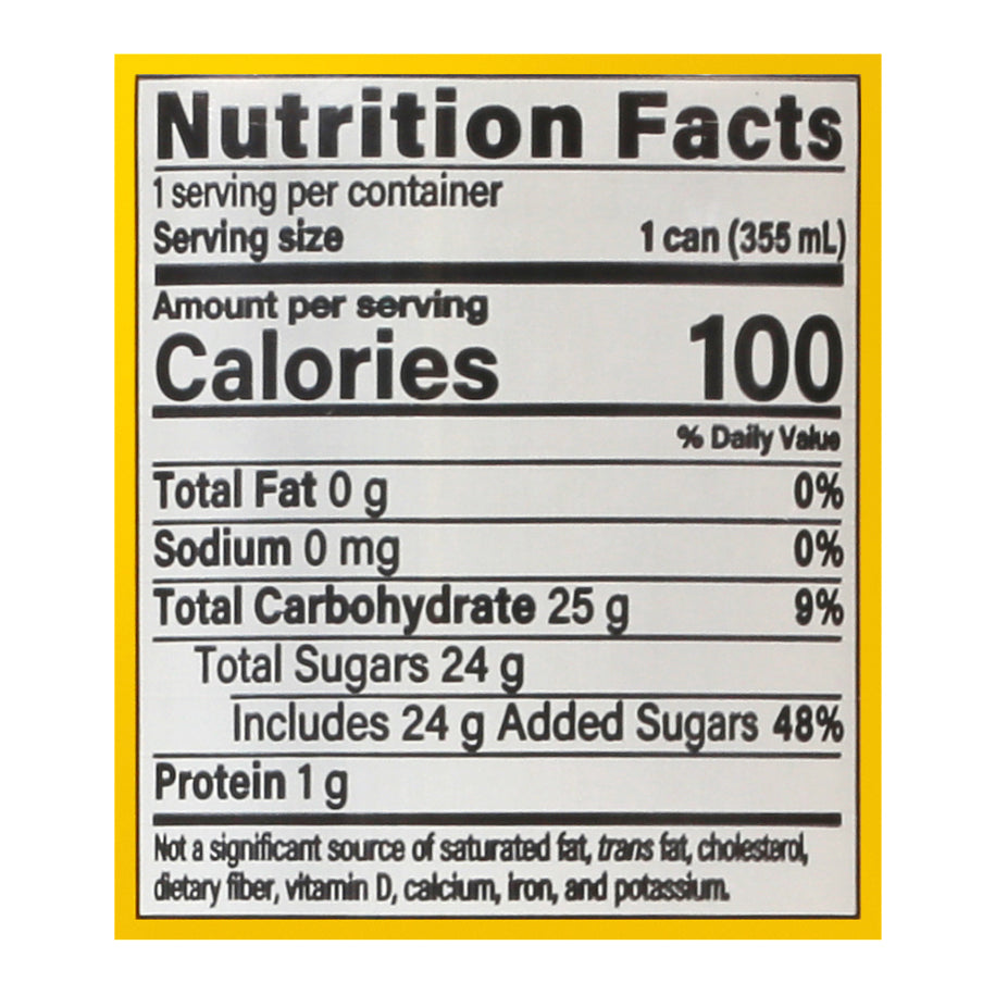 Guayaki Organic Sparkling Classic Gold Yerba Mate 12 fl oz