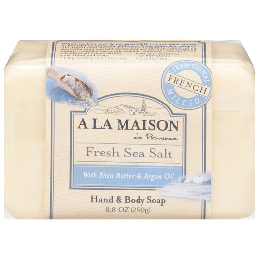 A la Maison de Provence Hand & Body Fresh Sea Salt Soap 8.8 oz