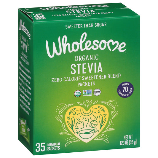 Wholesome Packets Organic Stevia 35 Packets