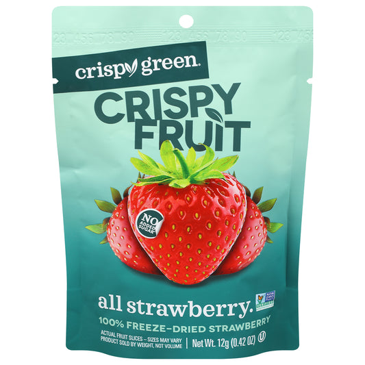 Crispy Green All Strawberry Crispy Fruit 0.42 oz