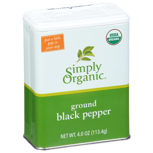 Simply Organic Ground Black Pepper 4.0 oz