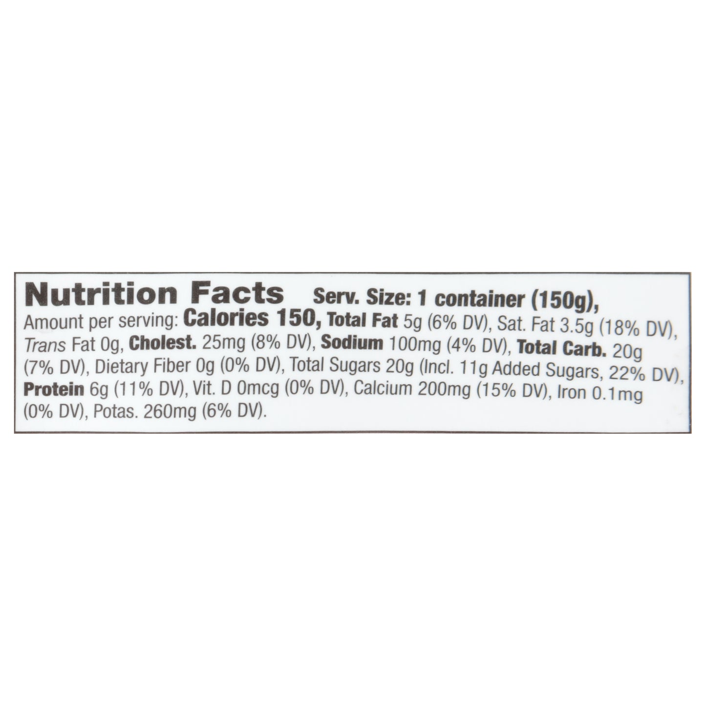 Clover Sonoma Organic Whole Milk Cream on Top Peach Yogurt 5.3 oz