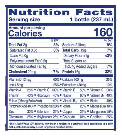 Ensure High Protein Nutrition Shake Vanilla Ready-to-Drink 6-8 fl oz Bottles