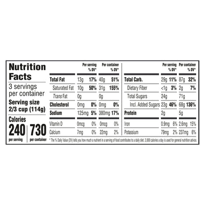 So Delicious Cashew Milk Frozen Dessert, Bananas Foster, Dairy Free, Vegan, Non-GMO, Kosher, 1 Pint Container