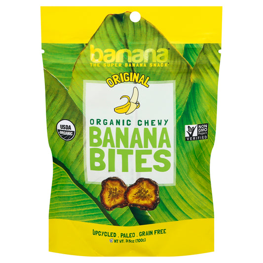 barnana Organic Chewy Original Banana Bites 3.5 oz