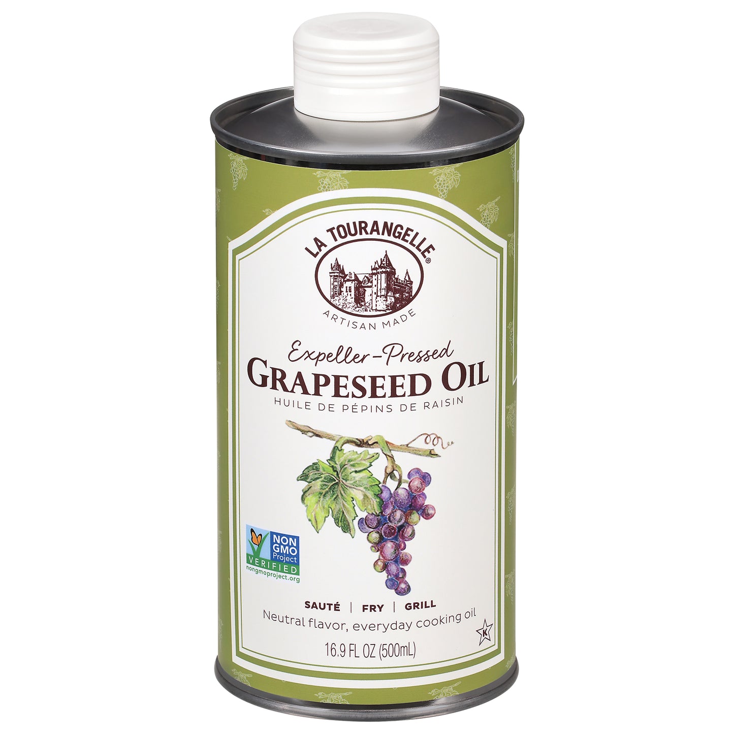 La Tourangelle Expeller-Pressed Grapeseed Oil 16.9 fl oz