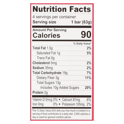 Alden's Organic Freckled Strawberry Yogurt Bar with Real Organic Strawberries 4 - 2.5 fl oz Bars