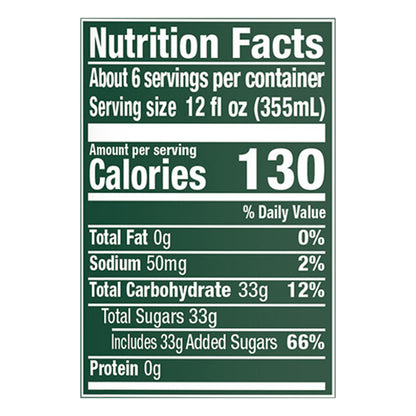 Canada Dry Ginger Ale Soda, 2 L bottle
