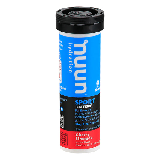 Nuun Hydration Tablets Cherry Limeade Sport + Caffeine 10 ea