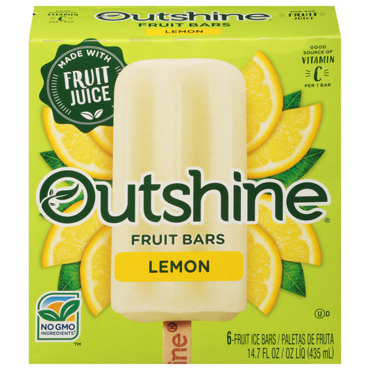 Outshine Lemon Fruit Bars 6 ea