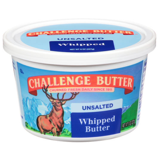 Challenge Butter Unsalted Whipped Butter 8 oz