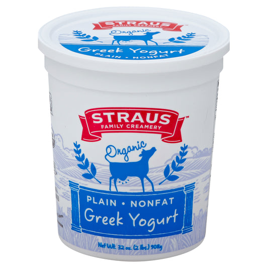 Straus Family Creamery Yogurt 32 oz - Greek