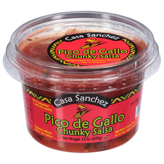 Casa Sanchez Chunky Pico De Gallo Salsa 15 oz