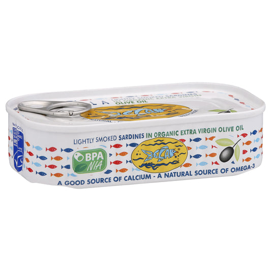 Bela In Organic Extra Virgin Olive Oil Sardines 4.25 oz