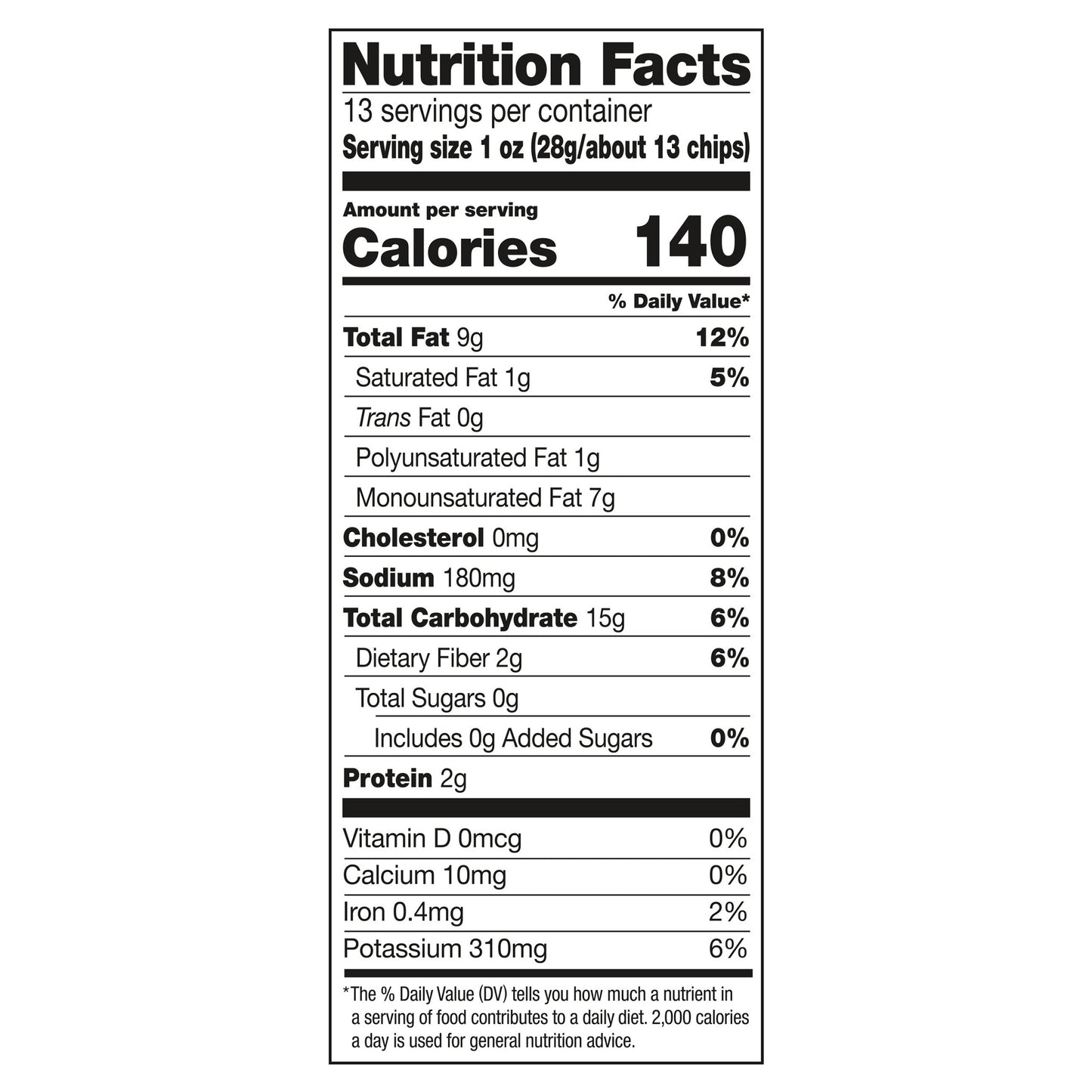 Kettle Brand Sea Salt & Vinegar Potato Chips Party Size 13 oz