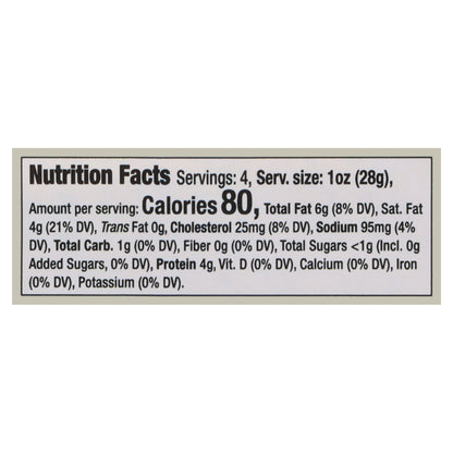 Montchevre Organic Garlic & Herb Goat Cheese 4 oz