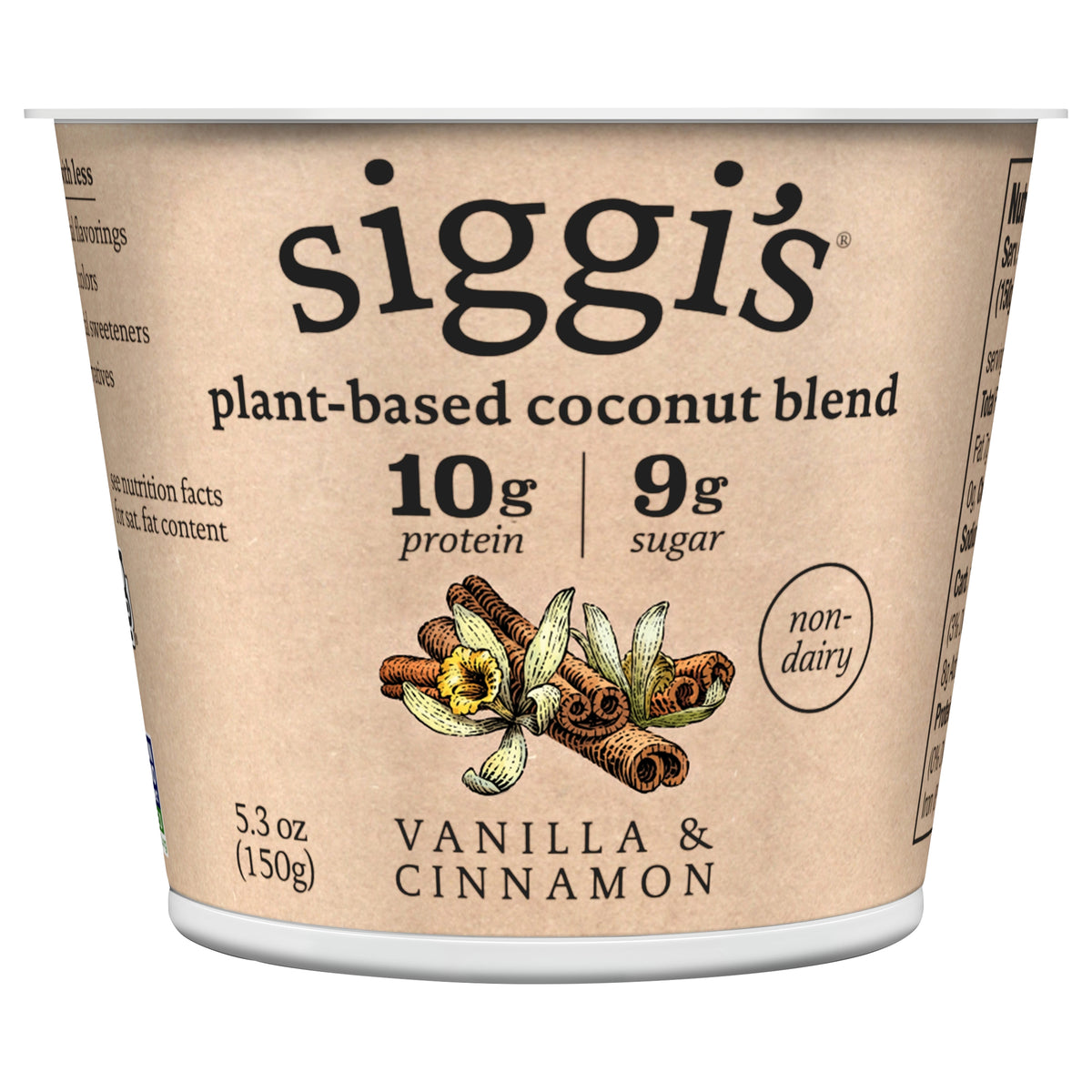 Vanilla Cinnamon (5.3oz) Plant Based Coconut Blend