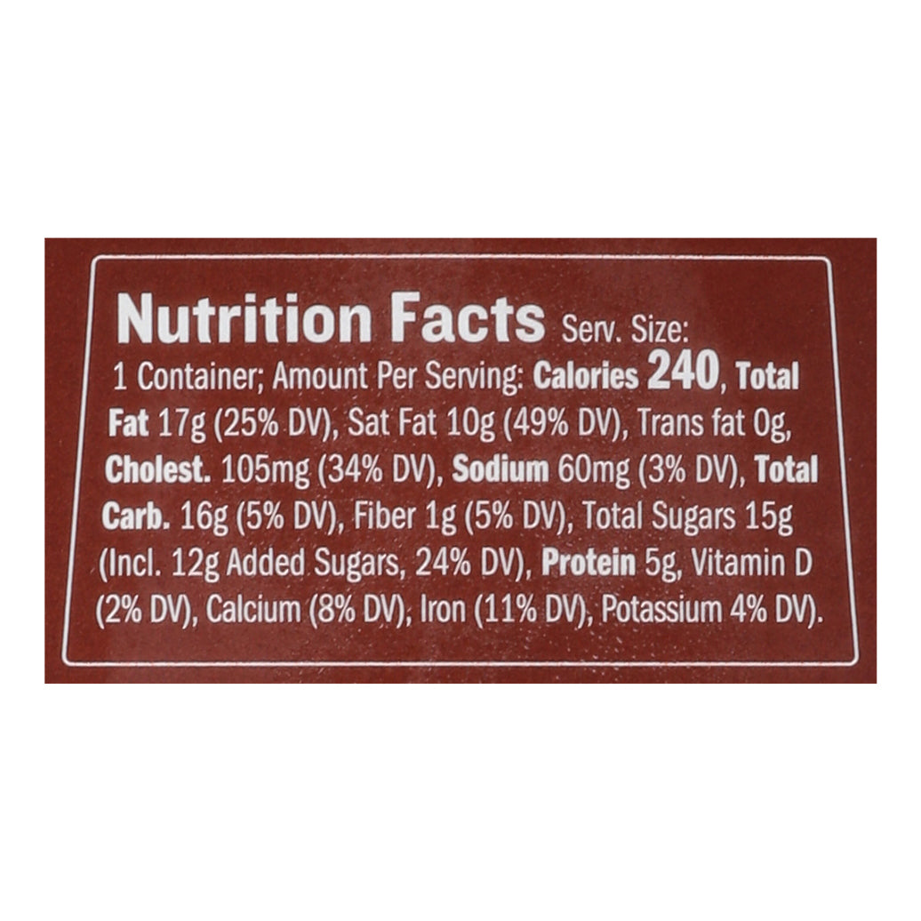 La Fermiere Creme Chocolat French Dessert 4.4 oz