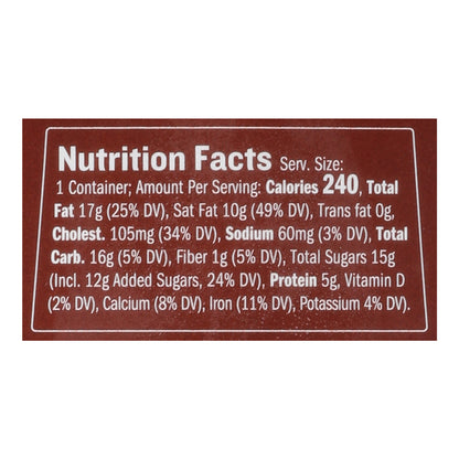 La Fermiere Creme Chocolat French Dessert 4.4 oz