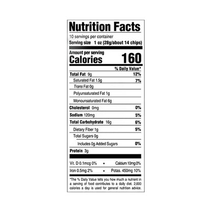 Boulder Canyon Avocado Oil Classic Sea Salt Canyon Cut Kettle Style Potato Chips 10 oz