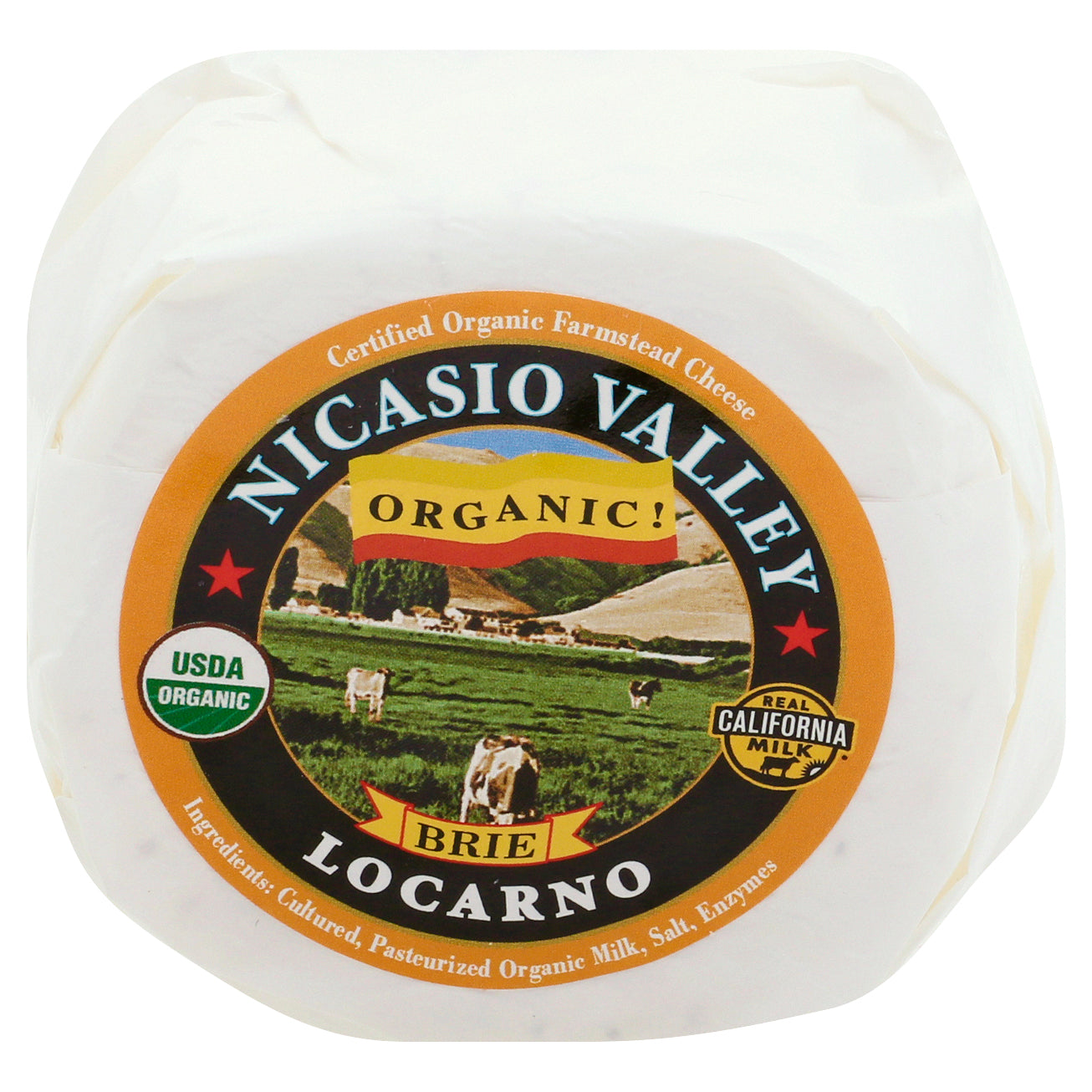 Nicasio Valley Organic Locarno Cheese 6 oz