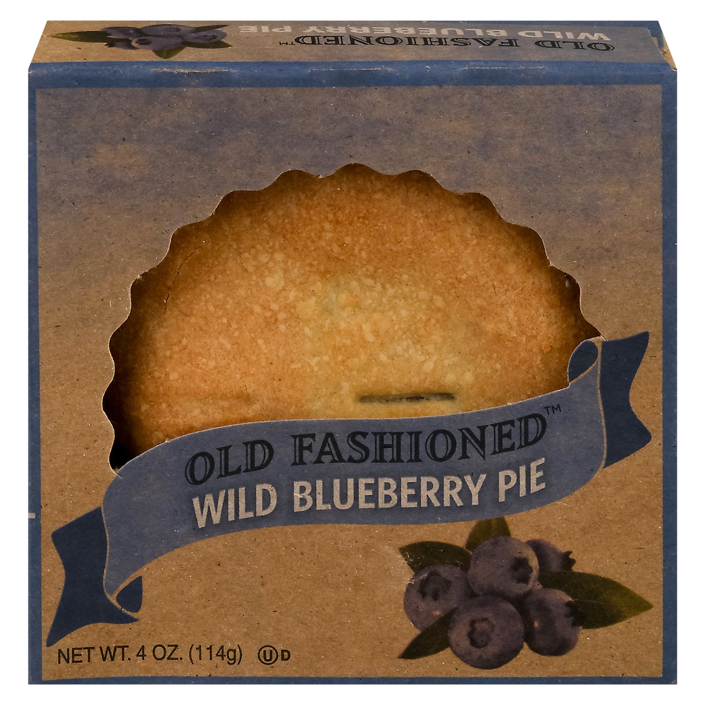 Old Fashioned Wild Blueberry Pie 4 oz