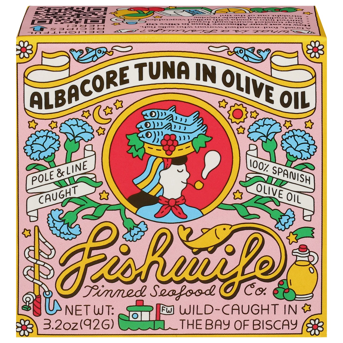 Fishwife Albacore Tuna in Olive Oil 3.2 oz