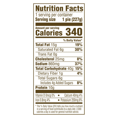 Blake's Gluten Free Chicken Pot Pie, Frozen Meal, 8 oz