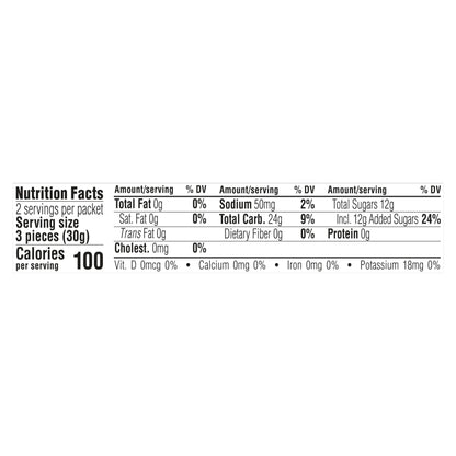 CLIF BLOKS - Black Cherry Flavor with Caffeine - Energy Chews - Non-GMO - Plant Based - Fast Fuel for Cycling and Running - Quick Carbohydrates and Electrolytes - 2.12 oz.