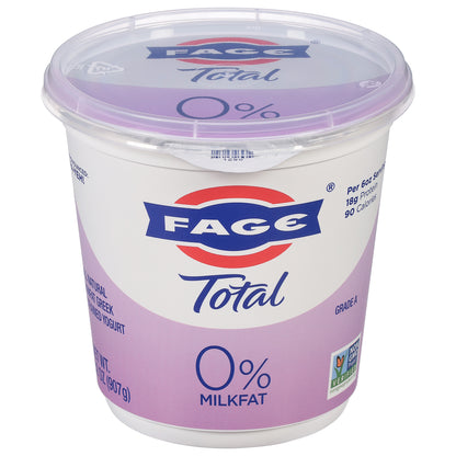 Fage Total Strained Greek Nonfat Yogurt 32 oz