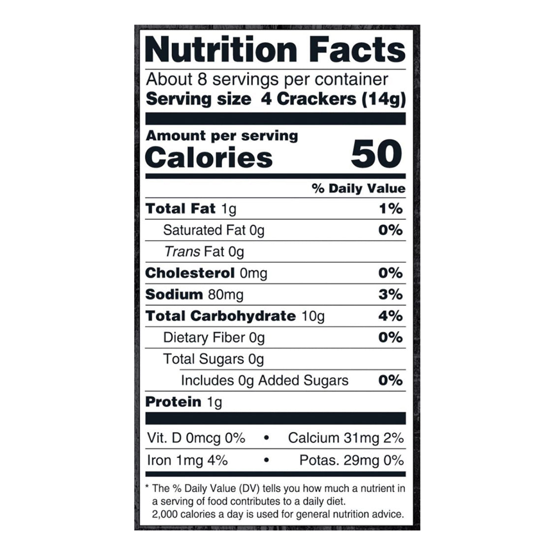 Carr's Original Table Water Crackers