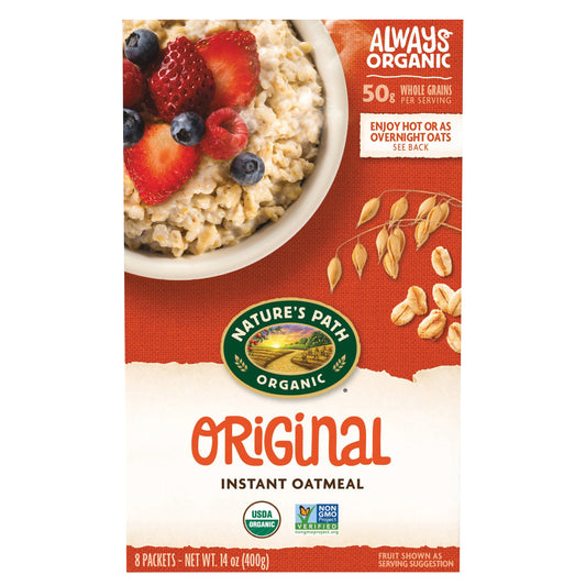 Nature's Path Organic Original Oatmeal 14oz Box