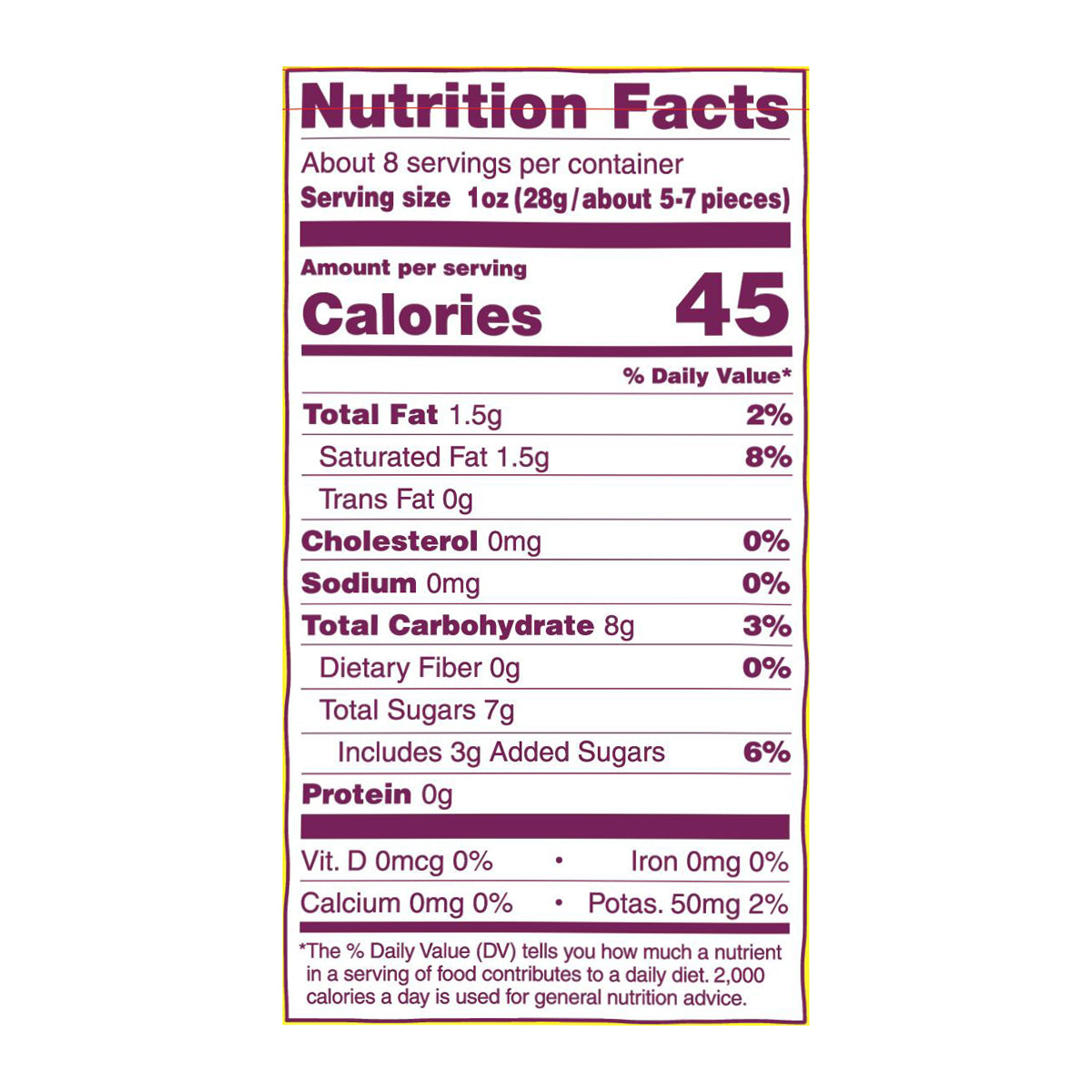 Fruit Riot 8 oz sour candy grapes mix